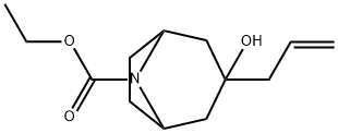 8-Azabicyclo[3.2.1]octane-8-carboxylic acid, 3-hydroxy-3-(2-propen-1-yl)-, ethyl ester