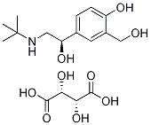 (R)-4-(2-(tert-Butylamino)-1-hydroxyethyl)-2-(hydroxy-methyl)phenol (2R,3R)-2,3-dihydroxysuccinat