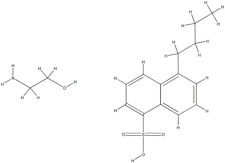 5-butylnaphthalene-1-sulphonic acid, compound with 2-aminoethanol (1:1)