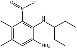 1,2-Benzenediamine, N2-(1-ethylpropyl)-4,5-dimethyl-3-nitro-