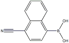 Boronic acid, (4-cyano-1-naphthalenyl)-