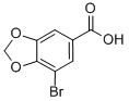 1,3-Benzodioxole-5-carboxylic acid, 7-bromo-