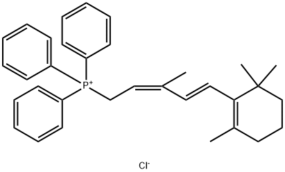 ((2Z,4E)-3-methyl-5-(2,6,6-trimethylcyclohex-1-en-1-yl)penta-2,4-dien-1-yl)triphenylphosphonium chloride