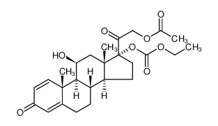 Prednisolone 17-(Ethyl Carbonate) 21-Acetate