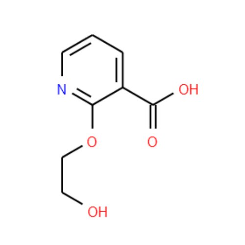 3-Pyridinecarboxylicacid,2-(2-hydroxyethoxy)-(9CI)