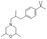 4-(3-(4-(1,1-dimethylethyl)phenyl)-2-methylpropyl)-2,6-dimethyl-morpholin