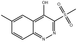 6-methyl-3-(methylsulfonyl)-4-Cinnolinol