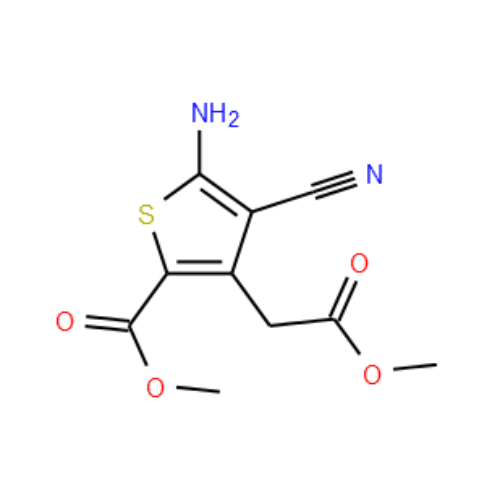 5-Amino-4-cyano-2-(methoxycarbonyl)-3-thiopheneacetic Acid Methyl Ester