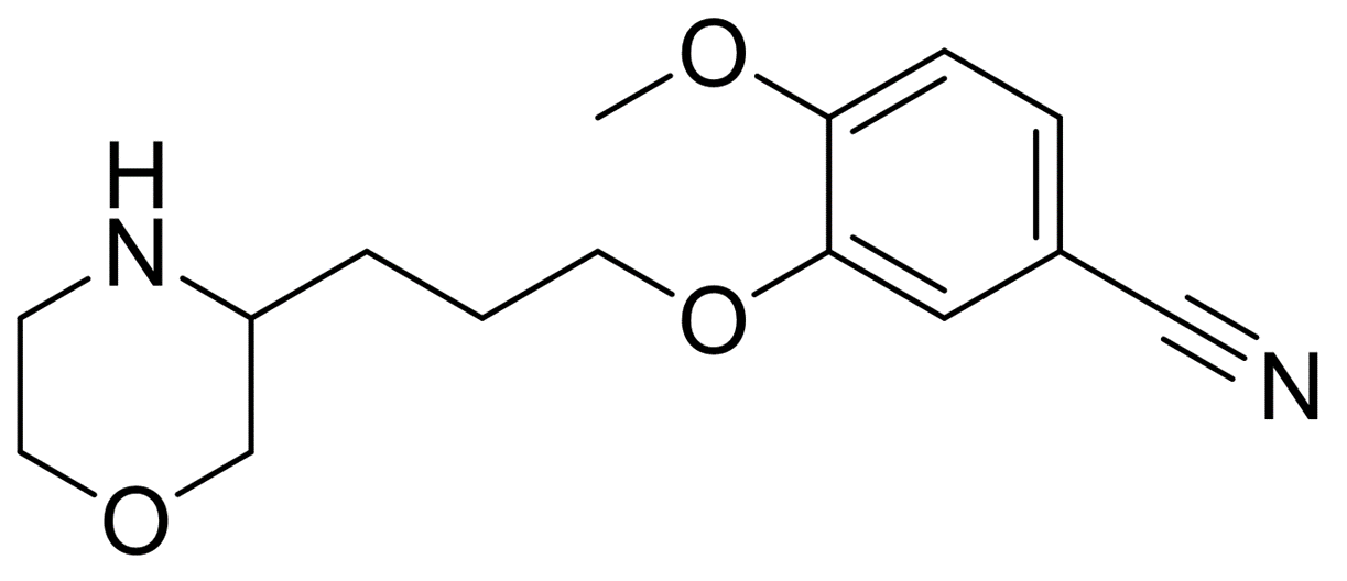 4-甲氧基-3-(3-(吗啉-3-基)丙氧基)苯甲腈
