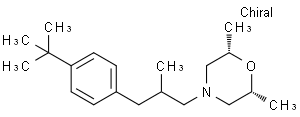 (2β,6β)-4-[3-[4-(1,1-Dimethylethyl)phenyl]-2-methylpropyl]-2,6-dimethylmorpholine