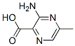 Pyrazinecarboxylic  acid,  3-amino-5-methyl-  (7CI,8CI,9CI)