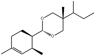 1,3-Dioxane, 2-[(1R,2S)-2,4-dimethyl-3-cyclohexen-1-yl]-5-methyl-5-(1-methylpropyl)-, cis-
