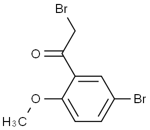 Ethanone, 2-bromo-1-(5-bromo-2-methoxyphenyl)-