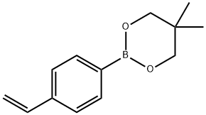 5,5-dimethyl-2-(4-ethenylphenyl)-1,3,2-dioxaborinane