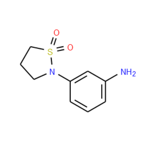 2-(3-aminophenyl)-1lambda6,2-thiazolidine-1,1-dione