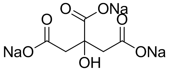 Sodium citrate, anhydrous