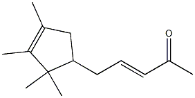 5-(2,2,3-trimethylcyclopent-3-en-1-yl)pent-3-en-2-one, monomethyl derivative