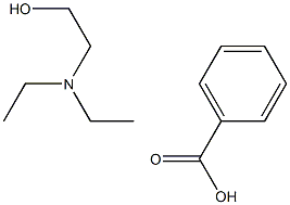 benzoic acid, compound with 2-(diethylamino)ethanol (1:1)