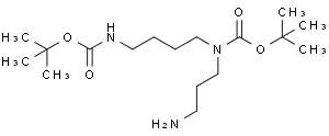 Carbamic acid, (3-aminopropyl)[4-[[(1,1-dimethylethoxy)carbonyl]amino]butyl]-, 1,1-dimethylethyl ester