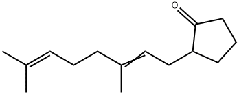 2-[(2E)-3,7-dimethylocta-2,6-dien-1-yl]cyclopentanone