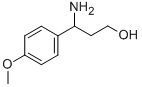 (1S)-3-hydroxy-1-(4-methoxyphenyl)propan-1-aminium