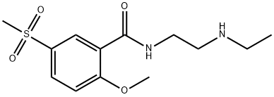 Benzamide, N-[2-(ethylamino)ethyl]-2-methoxy-5-(methylsulfonyl)-