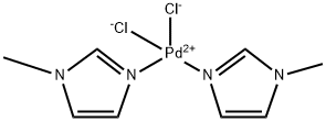反式-二氯-双(1-甲基咪唑K-N3)钯(II)