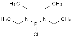 Phosphorodiamidous chloride, tetraethyl-