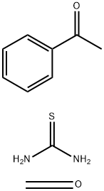 Thiourea, polymer with formaldehyde and 1-phenylethanone