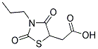 (2,4-DIOXO-3-PROPYL-1,3-THIAZOLIDIN-5-YL)ACETIC ACID