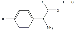 Methyl a-amino-4-hydroxybenzeneacetate HCl