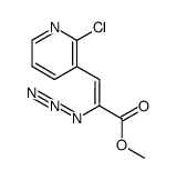 methyl (2Z)-2-azido-3-(2-chloropyridin-3-yl)acrylate