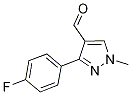 3-(4-fluorophenyl)-1-methyl-1H-pyrazole-4-carbaldehyde(SALTDATA: FREE)