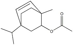1(or4)-methyl-4(or1)-(1-methylethyl)bicyclo[2.2.2]oct-5-en-2-yl acetate