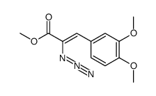 methyl 2-azido-3-(3,4-dimethoxyphenyl)acrylate