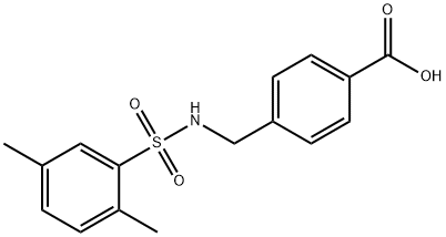 4-(2,5-二甲基苯基磺酰胺甲基)苯甲酸