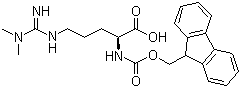 N5-[(二甲基氨基)亚氨基甲基]-N2-[(9H-芴-9-基甲氧基)羰基]-L-鸟氨酸