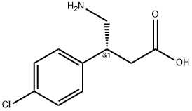 Benzenepropanoic acid, beta-(aminomethyl)-4-chloro-, (R)-