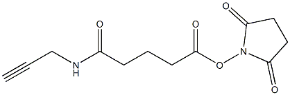 PENTANOIC ACID, 5-OXO-5-(2-PROPYN-1-YLAMINO)-, 2,5-DIOXO-1-PYRROLIDINYL ESTER