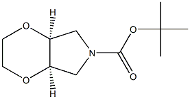 6H-1,4-Dioxino[2,3-c]pyrrole-6-carboxylic acid, hexahydro-, 1,1-dimethylethyl ester, (4aR,7aS)-rel-