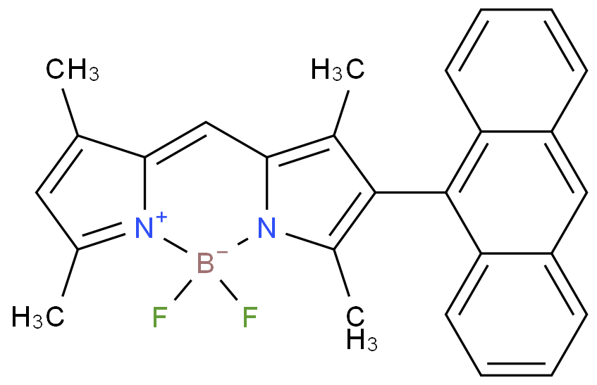 11-(9-anthracenyl)-2,2-difluoro-4,6,10,12-tetramethyl-3-aza-1-azonia-2-boranuidatricyclo[7.3.0.03,7]dodeca-1(12),4,6,8,10-pentaene