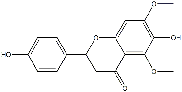 4H-1-Benzopyran-4-one,2,3-dihydro-6-hydroxy-2-(4-hydroxyphenyl)-5,7-dimethoxy-