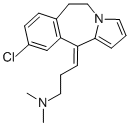 (3E)-3-(9-chloro-5,6-dihydropyrrolo[1,2-c][3]benzazepin-11-ylidene)-N,N-dimethylpropan-1-amine