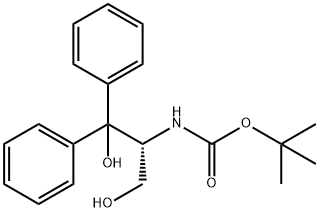 tert-Butyl (R)-(1,3-dihydroxy-1,1-diphenylpropan-2-yl)carbamate