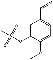 Benzaldehyde, 4-methoxy-3-[(methylsulfonyl)oxy]-