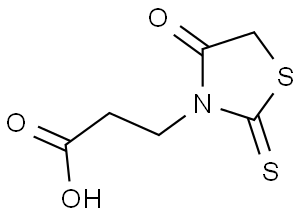 3-Thiazolidinepropionic acid, 4-oxo-2-thioxo-