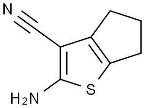 2-氨基-5,6-二氢-4H-环戊[b]噻吩-3-腈