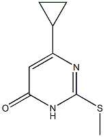 6-环丙基-2-(甲巯基)嘧啶-4(3H)-酮