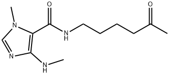 1H-Imidazole-5-carboxamide, 1-methyl-4-(methylamino)-N-(5-oxohexyl)-