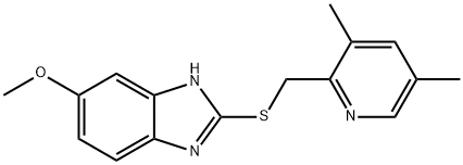 2-(((3,5-dimethylpyridin-2-yl)methyl)thio)-6-methoxy-1H-benzo[d]imidazole